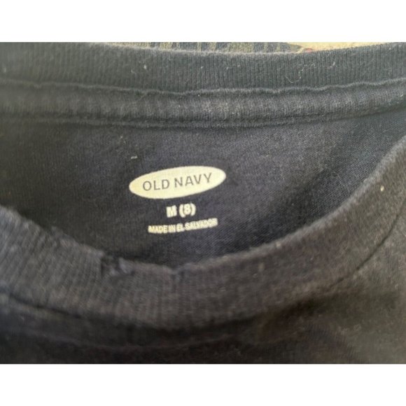 Marvel Spider-Man Old Navy Youth Size M Size 8 Black Short Sleeve T-Shirt - Picture 4 of 6